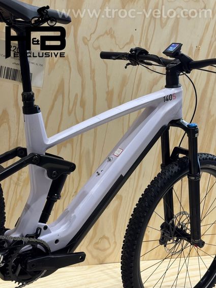 Cube Stereo Hybrid 140 HPC SL 750 Carbon 29 pouces VTT électrique Shimano XT 2022 - 11