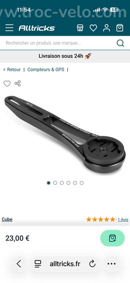 Support compteur Garmin wahoo Bryton - 2