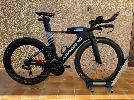 ARGON 18 - E119 Tri+ avec roues et valise de transport