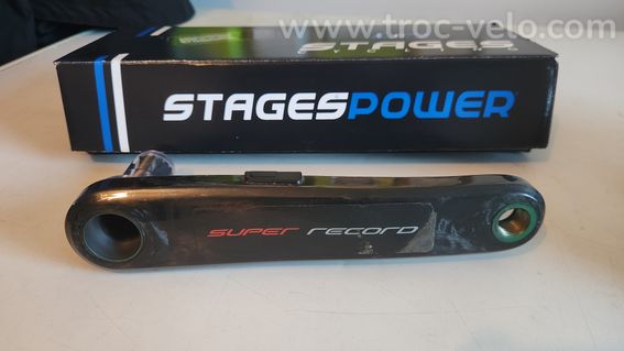 Pedalier capteur de puissance Campagnolo Super Record 12v 175mm - 2