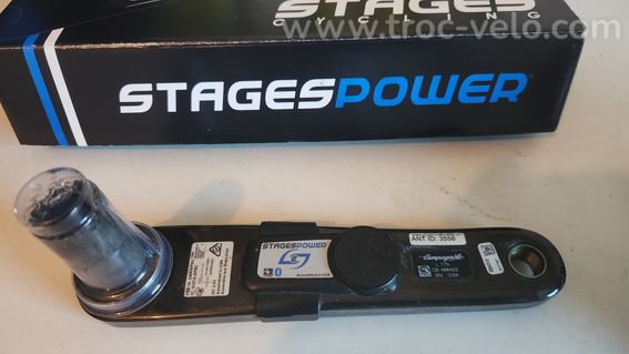 Pedalier capteur de puissance Campagnolo Super Record 12v 175mm - 3