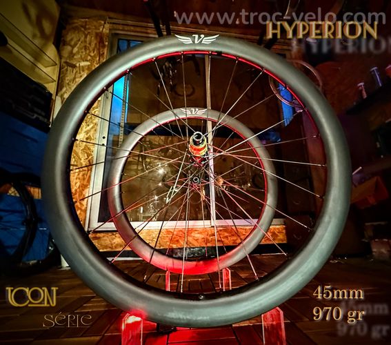 VDZ Wheels, Série Icon, de 830 gr à 1020 gr , route et gravel - 3