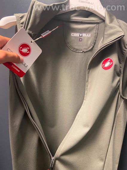 Gilet Castelli Pro Thermal Mid sans manches Gris, -30% - 3