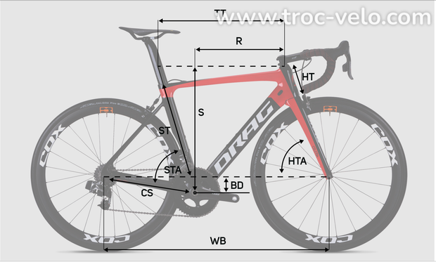 Vélo route Marque DRAG, Modèle Celerra - 7