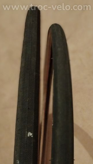 Pneus vintage Schwalbe Spézial 622x20 bi-color noir-beige en Bé - 3