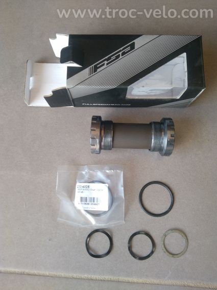 boitier pédalier fsa MegaExo BB8681 axe 24 mm pédalier FSA K Force Light - 2