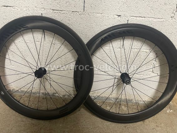 Paire de roue carbone miche swr 50