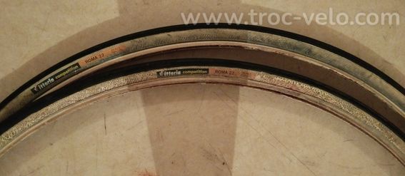Pneus Vintage Vittoria compétition 622x22 Roma22 en Bé
