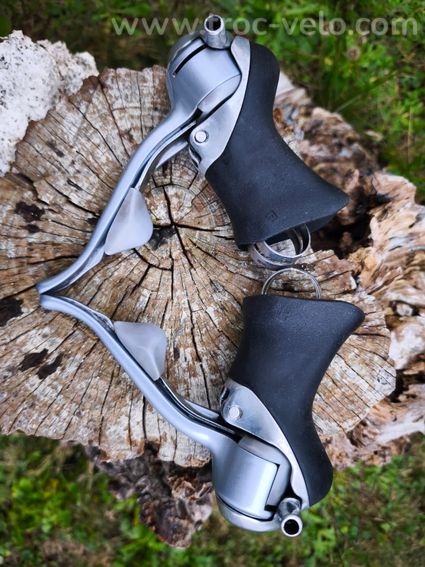 Shifters manettes Shimano A410 2 x 7  - 2