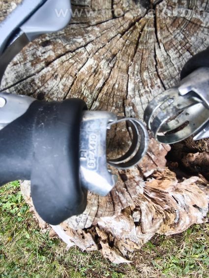 Shifters manettes Shimano A410 2 x 7  - 8