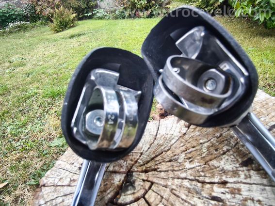 Shifters manettes Shimano A410 2 x 7  - 13