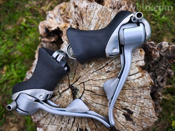 Shifters manettes Shimano A410 2 x 7  - 15