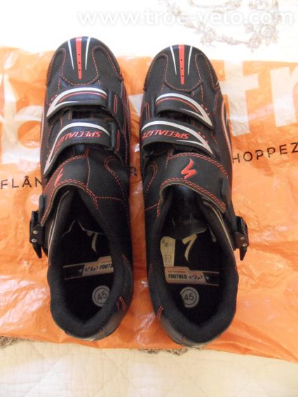 SPECIALIZED CHAUSSURE VELO ROUTE SCRATCH MICROMETRIQUE TAILLE 45 NEUVE - 6