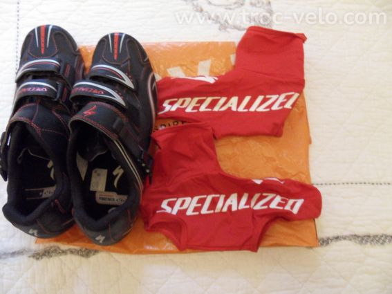SPECIALIZED CHAUSSURE VELO ROUTE SCRATCH MICROMETRIQUE TAILLE 45 NEUVE - 7