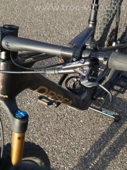 Orbea Rise LT M10 – VTT électrique carbone – Taille L – Cosmic Carbon View – 630 Wh - 6