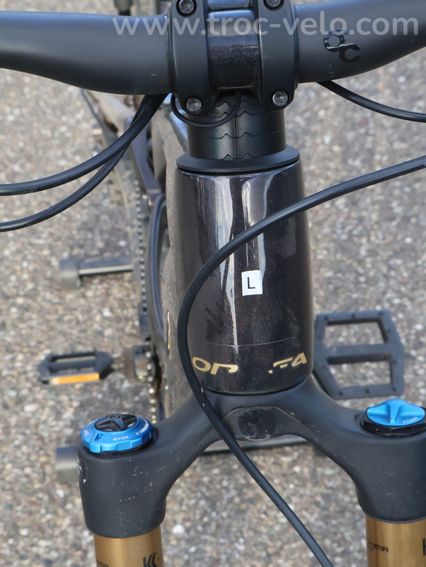 Orbea Rise LT M10 – VTT électrique carbone – Taille L – Cosmic Carbon View – 630 Wh - 12