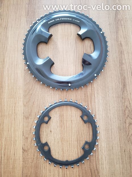 Plateaux Shimano Ultegra R8000 52/36 - 1