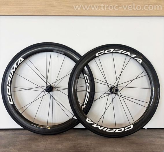 Paire de roues Corima WS Black 47 disque