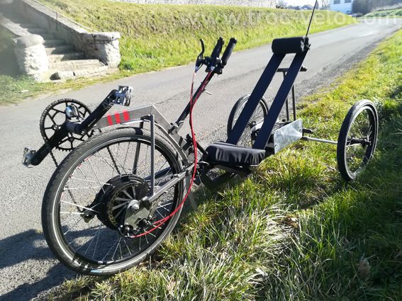 DJET TRIKE DELTA  ASSISTANCE   ELECTRIQUE 48V 1000W - 3