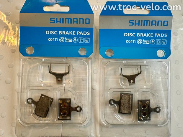 Shimano Plaquettes de Frein à Disque - K04Ti-MX Métal - 1