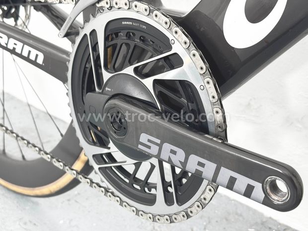 Vélo de route Cervélo S5 Wout Van Aert Sram Red AXS 1 Taille 56 / Roues Reserve 40/44mm - 3