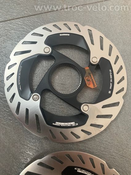 Paire de disques 160 shimano dura ace RT CL 900 neuf  - 2