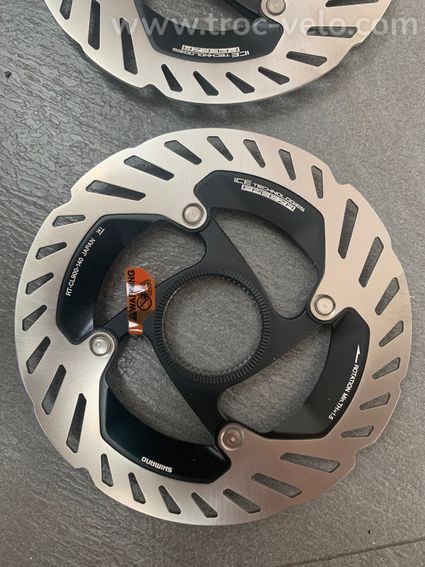Paire de disques 160 shimano dura ace RT CL 900 neuf  - 3