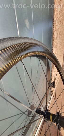 Paire de roues Mavic Cosmic PRO carbone UST - 3