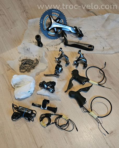 Groupe Shimano Dura-Ace Di2 9070 11v complet – Électronique