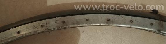 Garde-boue pare-jupe 26" / 650 ancien en bé - 2