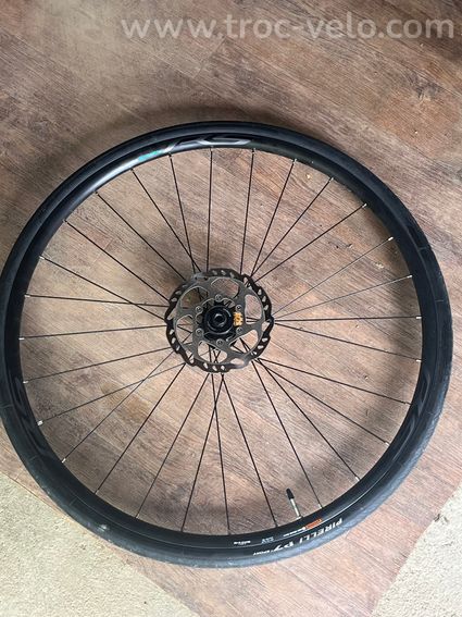 Pack Roues Shimano RS171 Disque + Pneus Pirelli P7 + Disques 105 (Prêt à rouler) - 2