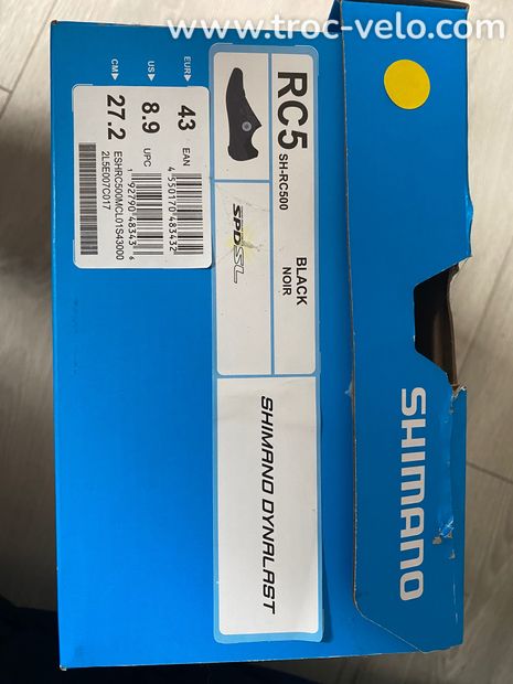  Chaussures cycliste Shimano ShRc500 en 43 - 7