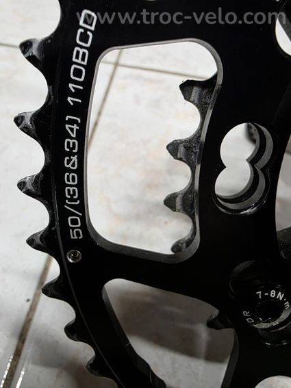 Pedalier Rotor 3D très bon état.  - 4