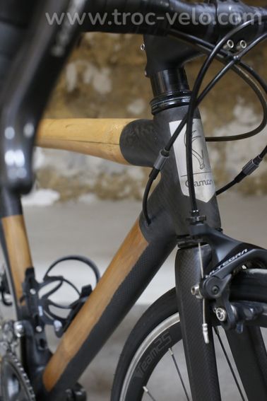 Vélo bambou route Gamory cycles - 7