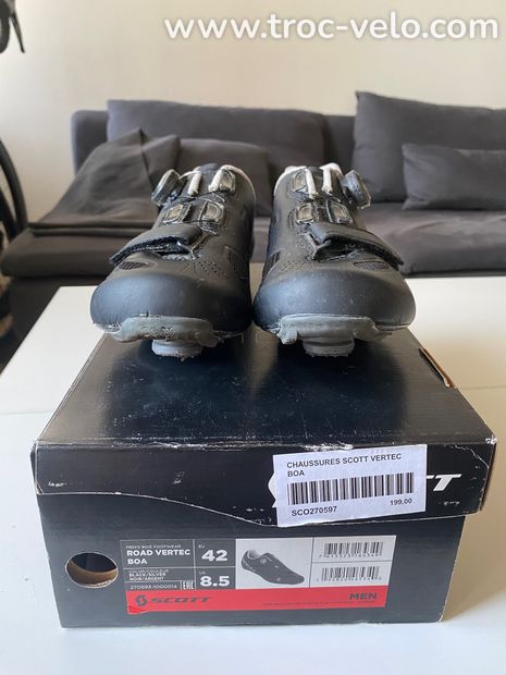 Chaussures cyclisme Scott Road Vertec Boa taille 42  - 1