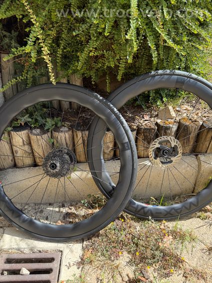 Paires de roues maxwheel carbone 50mm - 2