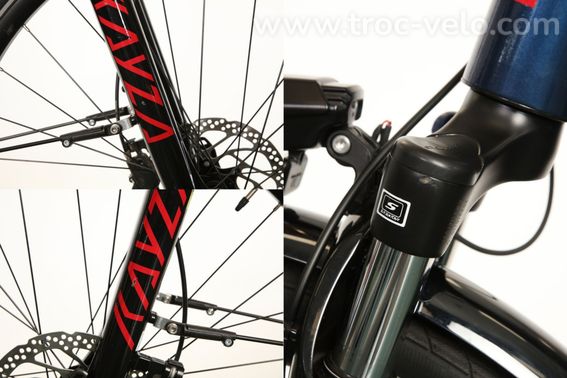 Velo Ville Electrique Kayza Tanana Dry 8 Bosch 85nm 625wh T M 170 186cm Produit Reconditionne - 6
