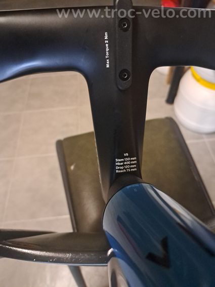 COMBO DEDA 130 mm pour vélo VAN RYSEL RCR-R PRO - 2