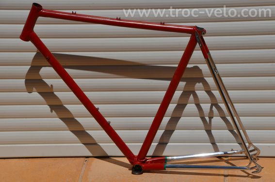Cadre de vélo de course vintage Grandis Special Campione del Mondo en Columbus SL - 12