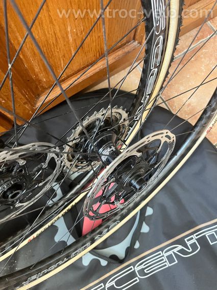 Roues Ascent cx db tubular  - 3