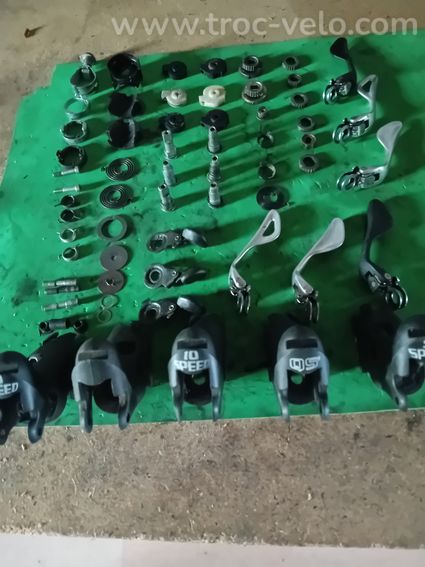 Pieces détachées manettes changement de vitesses campagnolo tout modèles  - 2