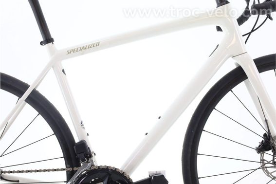 Produit Reconditionne    Specialized Aethos Di2 12v    Blanc   Velo De Route   Tres Bon Etat - 2
