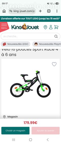 Velo 16 pouces - 2