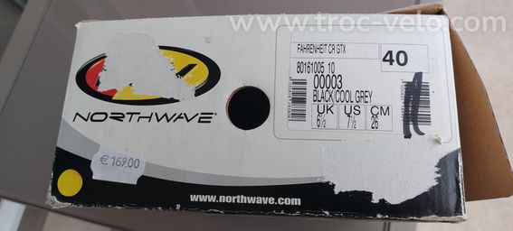 Chaussures de vélo Northwave, neuves, 38 - 8