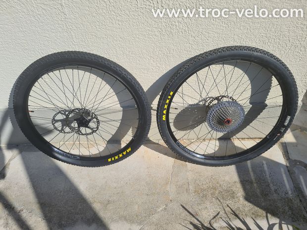 PAIRE DE ROUES NEWAVE ADRIS VTT  - 1