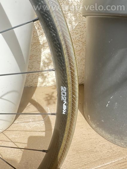 Roue arrière Zipp 202 NSW carbone – frein à patins - 3