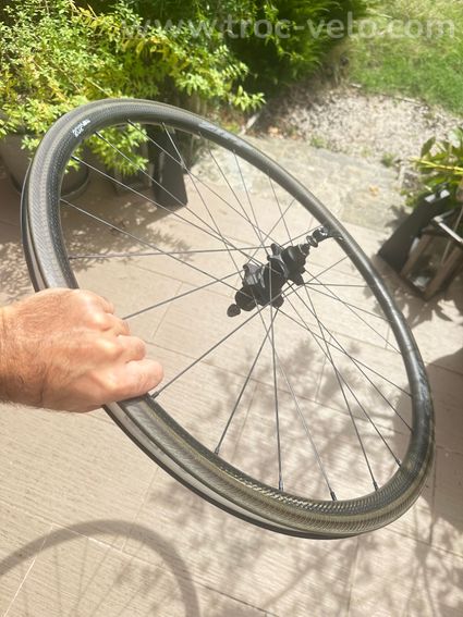Roue arrière Zipp 202 NSW carbone – frein à patins - 7
