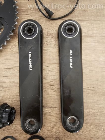 Pédalier Rotor (capteur de puissance) INspider ALDHU Carbon 172.5 | 30mm - 4