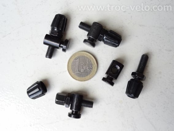 Butées tendeurs gaines de freins avec fixations x4pces neuves - 2