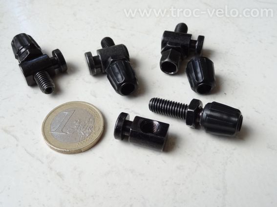 Butées tendeurs gaines de freins avec fixations x4pces neuves - 3